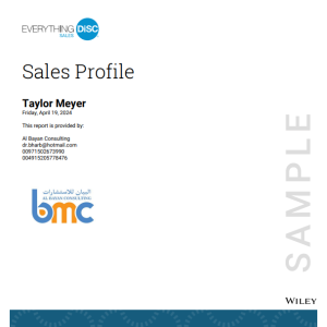 Profile: Sales